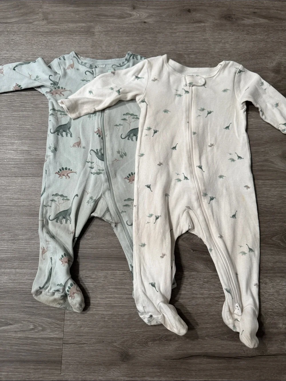 Carters Dino Footie Onesie Bundle